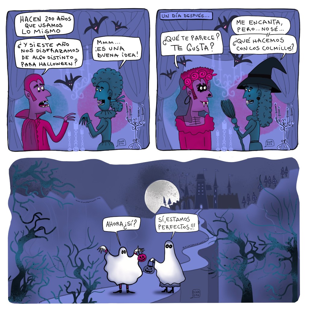 Halloween con vampiros e innovación, si venimos haciendo lo mismo y da resultado, nos animamos a cambiar?