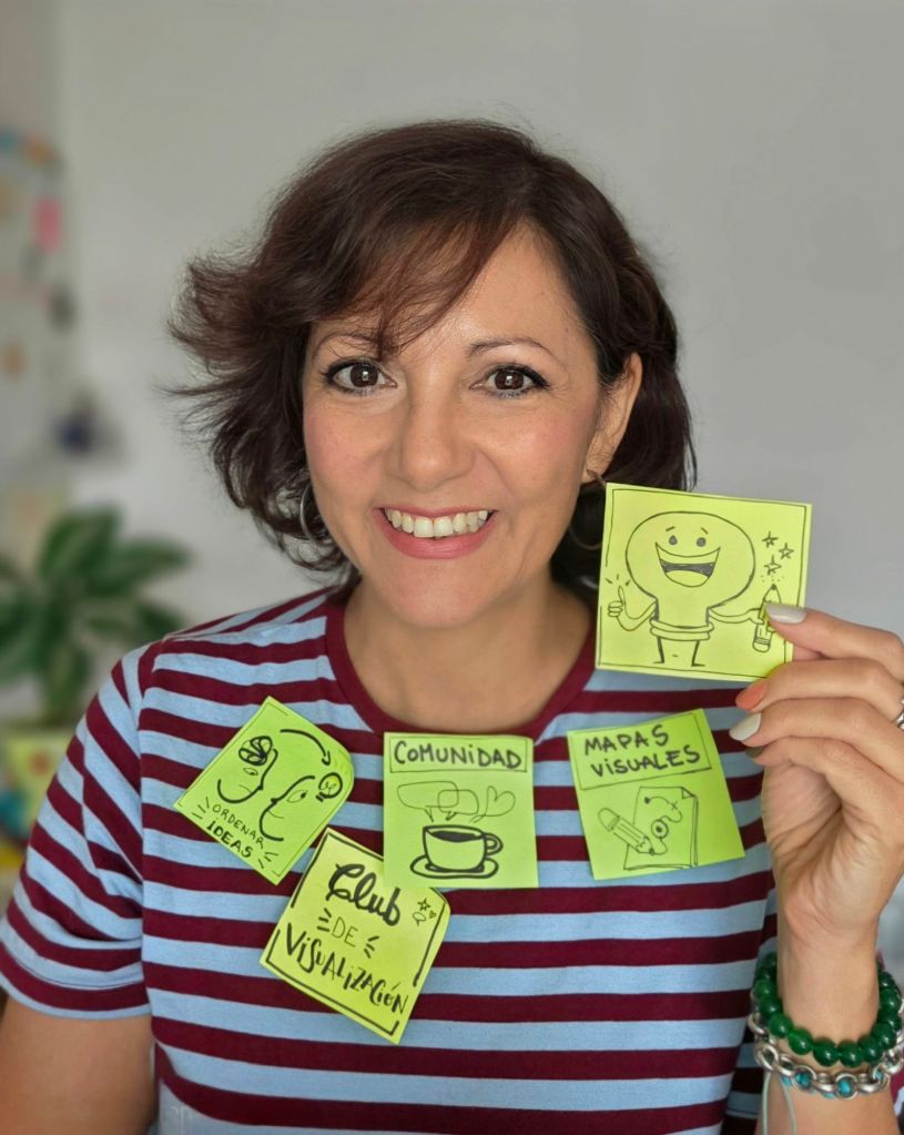 Dina Spampinato, creadora del Club de visualización.